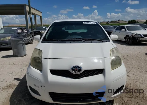 2010 Toyota Yaris z USA, uszkodzony, nr VIN JTDJT4K30A5303424